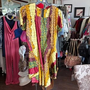 Colorful Patchwork Women's Top